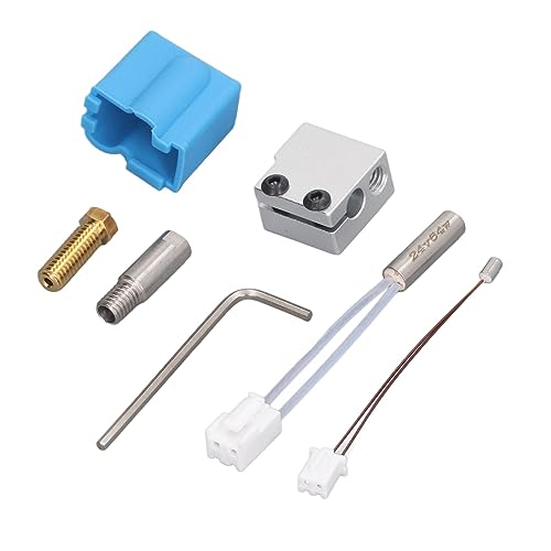 Dioche Artillery Sidewinder X1 3D Printer Hot End Nozzle Kit - Extruder Replacement Parts for Sidewinder X1/X2-0.4mm Noz