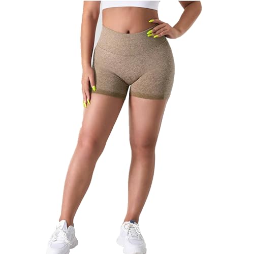 Image of Shoppy Villa Women's Yoga Shorts Spandex|Shapewear Shorts for Women |High Waisted Booty Scrunch Shorts| Workout Shorts for Women