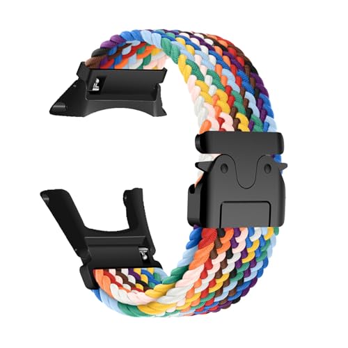 Trenzado Correa de Nylon Compatible con Suunto Ambit 3/3 Run/2/2R/2S/1/Sport Pulsera, Ajustable Hebillas Laterales de Metal Deportes Hombres Mujeres Banda de Repuesto para Suunto Ambit 3 Correas (26)