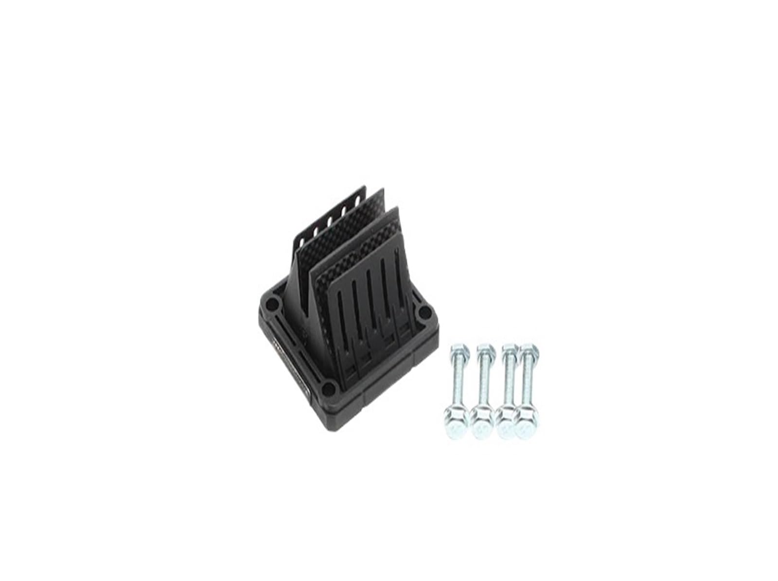 Motorcycle Reed Valve Carbon Fiber Kit Fit for Yamaha YFZ350 RX135 RXZ135 YZ125 DT175(Reed Valve Kit)
