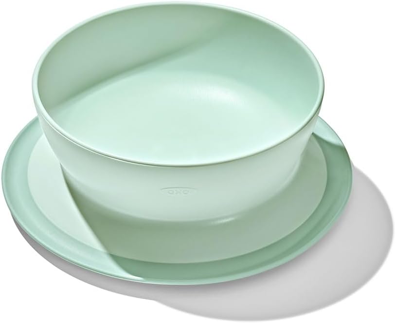 OXO Tot Stick and Stay Suction Bowl - Blossom (Pack of 2)