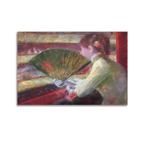 Stampa artistica da parete su tela, motivo: Jeune Femme Dans