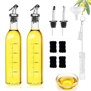 Dachiy Ölflasche 2er Set mit Ausgießer