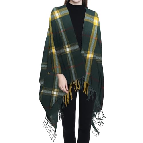 FINIZO Women's Shawl Wrap Ponchos Cape Cardigan Sweater Open Front for Gifts2