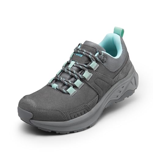 Nortiv 8 Women'S Trails Shoes Outdoor Running Walking Hiking Shoes Comfortable Tennis Sneakers,Size 8,Dark Grey,Snhs239W-New cover