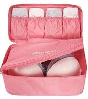 anugrah mart Bag Innerwear Travel Organizer Underwear, Bra, Socks, Panties Storage Pouch Bag Inner wear Bags for Women Secret Pouch for Women Travel Organiser Bag, multicolor-image-40