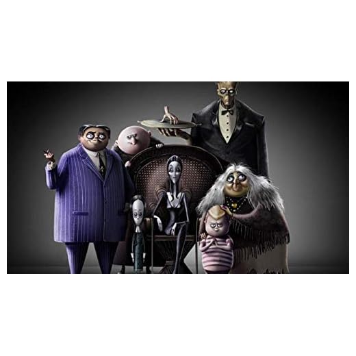 Partylandia Ostia La Familia Addams - Oblea para decoración de tartas de cumpleaños y fiestas temáticas