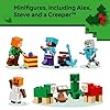 LEGO Minecraft Advent Calendar 2025 Building Toy - Kids Holiday Countdown Set for Boys & Girls, Ages 7+ - 24 Buildable Surprises & 8 Minifigures for Gamers - Collectible Gift for Christmas - 21280 #4