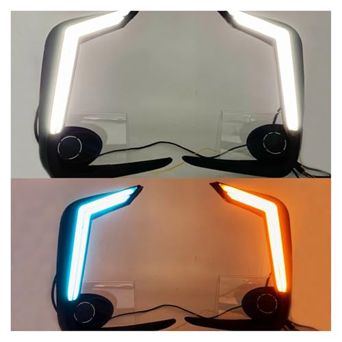 Luces diurnas LED DRL impermeables que evitan multas y mejoran Toyota Corolla 6