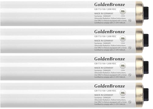 Wolff System GoldenBronze F73T12 HO 100W RDC Tanning Bulbs - Intense Bronze (24)
