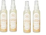 The Honest Company Conditioning Detangler, Leave-in Conditioner and Fortifying Spray - Sweet Orange Vanilla, 4 fl oz, 4 Bottles