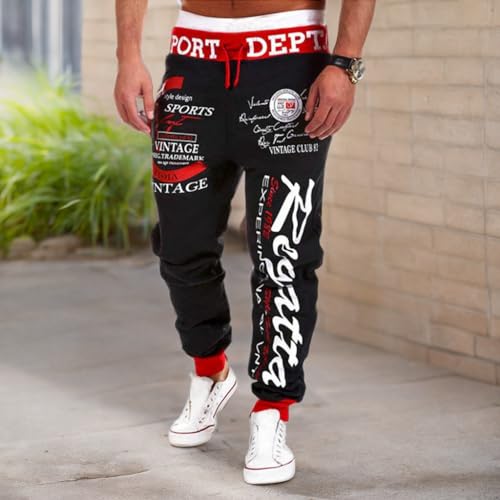 COTTORY Men's Hiphop Dance Jogger Sweatpants Trousers2