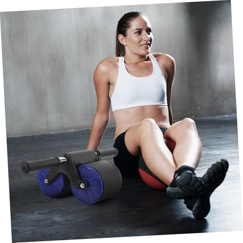 Rodillo abdominal de dos ruedas con rebote para casa 7