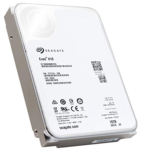 Image of Seagate Enterprise Capacity ST10000NM0096 10TB 7200RPM SAS 12.0 GB /S 256MB Enterprise Hard Drive (Renewed)