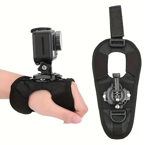 Soporte Cámara Deportiva Mano, Soporte Giratorio de Mano para Cámara Deportiva, Apto para VLOG, Compatible con GoPro Hero 13/12/11/10/9/8/7/6/5, dji Osmo Action 3, Insta 360 One. - imagen 4