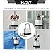 HZSY Padlocks Keyed Alike, Pack of 6, Laminated Steel Keyed Lock (1-9/16