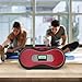 Core Innovations Portable Bluetooth CD Boombox with Digital FM Radio