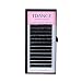 TDANCE Lash Extension Matte Black Eyelash Extension C CC D DD J B L Curl Volume & Classic Lash Extensions 0.03-0.18mm Thickness Professional Salon Use(0.05-D,13 mm)