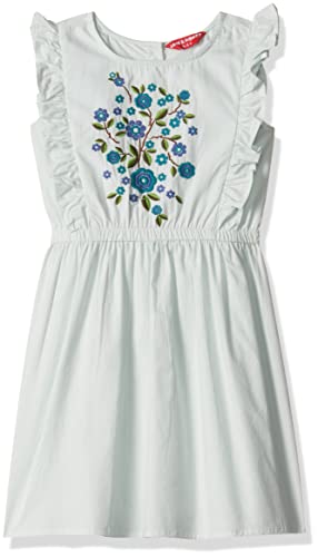 Amazon Brand – Jam & Honey Girl’s Cotton Empire Waist Knee-Length Dress