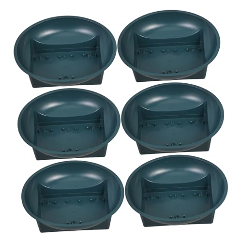 Yardwe Elegantes Cuencos Verdes para Jardín para Decoración De Lápidas