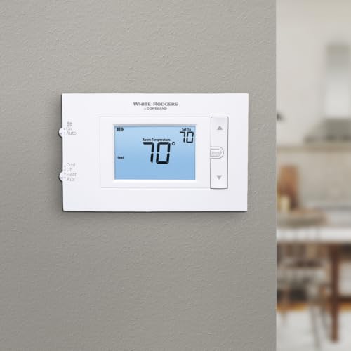 Termostato Emerson 1F83H-21NP para bomba de calor 2H/1C no programable 6