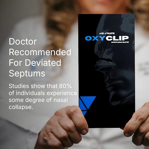 Image of Oxyclip Magnetic Nasal Strips -India's #1 Magnetic Nasal Strip | Extra Strength Snoring Relief | Boost Oxygen, Improve Sleep & Facial Structure | Skin-Safe, Reusable - pack of 15 (Medium, 5, count)
