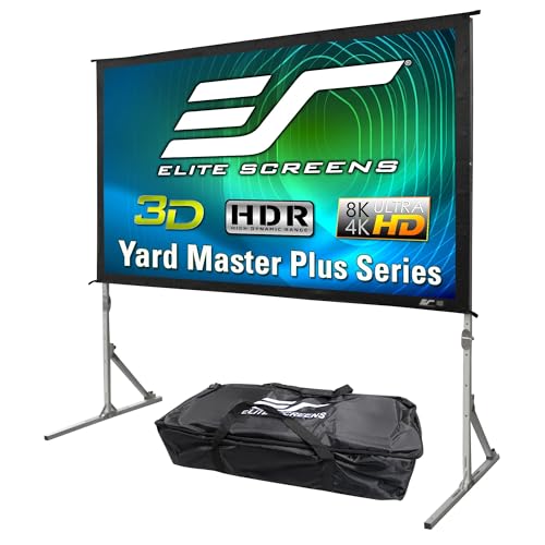 Elite Screens Yard Master Plus, 120-INCH 16:9 Height...