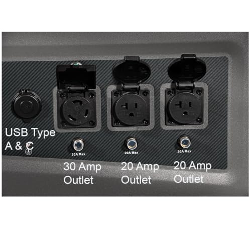 Image of AIMS 33A Portable Solar Generator 5.04 kWh LiFePO4 | Solar & Grid Inputs | Solar Input, Grid Input