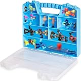 ASH BRAND Action Figures Case Organizer Stop Looking! GET The Ultimate Beautiful Plastic Toy Storage Holder & Display Box bin with Handle