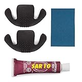 Moneysworth & Best Toe Guard Boot Saver, Black, Large