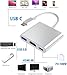 Generic 3-in-1 4K Video Converter，USB C to HDMI Adapter, with USB 3.0 & Type-C Charging for Mac & USB-C Devices, THDZ-0083