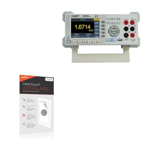 BoxWave Screen Protector Compatible with Owon XDM3041 - ClearTouch Anti-Glare (2-Pack), Anti-Fingerprint Matte Film Skin