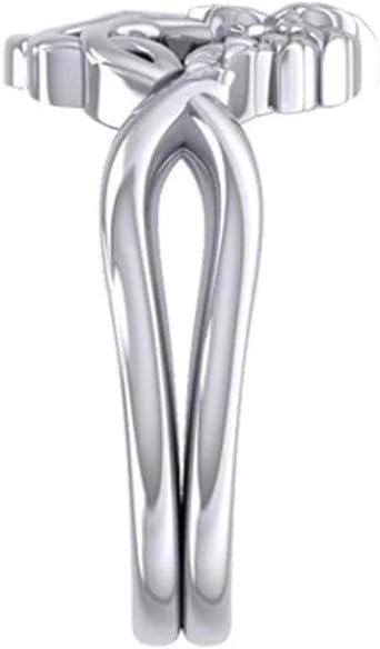 Tree of Life 925 Sterling Silver Puzzle Ring Symbolic Jewelry