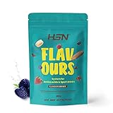 Saborizante para Aminoácidos y Bebidas Deportivas de HSN | Sabor Frambuesa Azul 500 g = 90 Tomas Por Envase | Para la Dieta Keto y Vegana | Extremadamente Bajo en calorías y azúcar| No-GMO,Sin Gluten