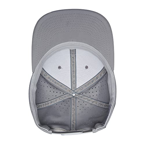 Evoshield Standard Tone Snapback Hat, Silver/Grey #TOP3