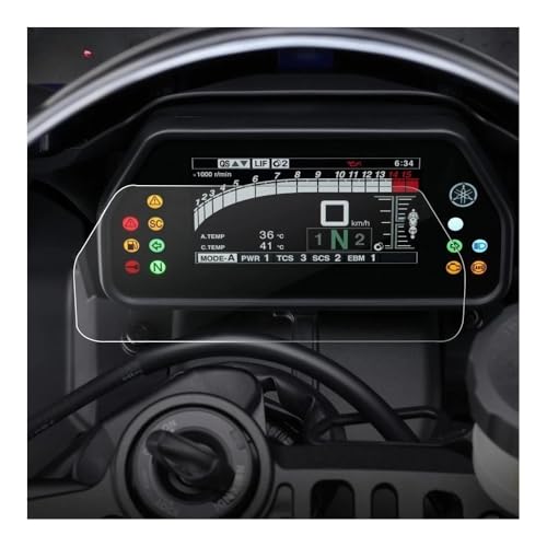 Proteggi schermo per quadro strumenti per moto Goditi una visibilità cristallina in tutte le condizioni di illuminazione, ciò garantisce che i dati di velocità e navigazione siano sempre facili da leggere.
