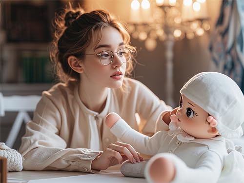 Premium 100% Cotton Interlock Knit Doll Skin Fabric - One Yard Flesh Tone for Doll Making Projects 8 Premium 100% Cotton Interlock Knit Doll Skin Fabric - One Yard Flesh Tone for Doll Making Projects - Image 7