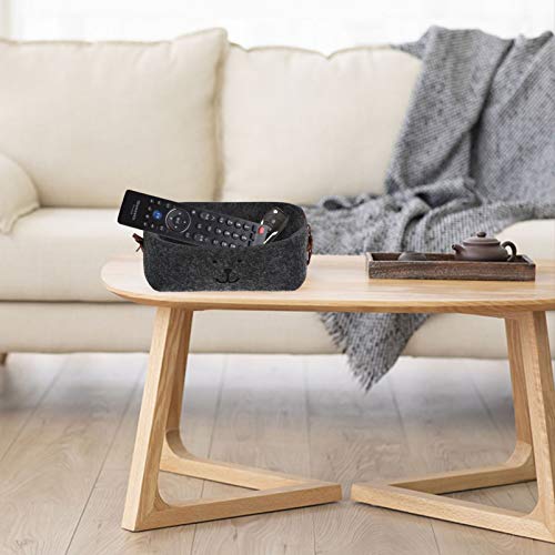 ULTECHNOVO Cesta de Armazenamento de Feltro de Mesa Organizador de Brinquedo Caixa de Armazenamento