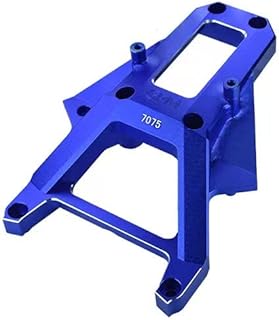 Aluminum 7075-T6 Front Bulkhead Cover Set for Traxxas 1:5 XRT 8S Monster Truck 78086-4 Upgrades - Blue
