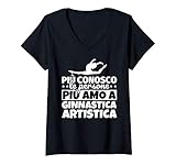 Photo Gallery donna ginnastica artistica regali divertente - più conosco maglietta con collo a v Photo Gallery donna ginnastica artistica regali divertente - più conosco maglietta con collo a v