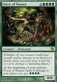 Magic The Gathering - Force of Nature - Ninth Edition