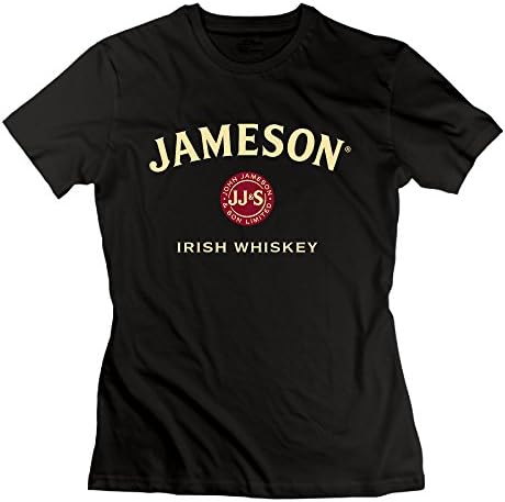 Dvigo Women's Jameson Irish Whiskey Logo Cream 100% Cotton T-Shirt