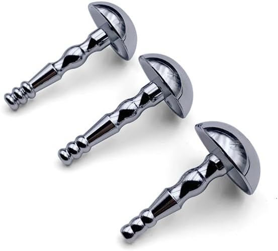 6PCS Urethral Sounds Stainless Steel Penis Plug Expand Multi Beads Urethral Dilators for Beginner Dilator Urethra for Couples Trainer SM Urethral Training Set
