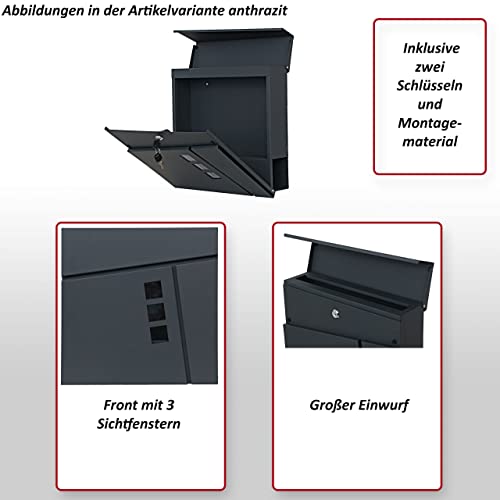 Mendler Cassetta portalettere a Parete HWC-B28