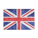 Junmoney Metall Wandschild 20x30cm Für Partykeller, Hobbyraum, Hausbar Und Spielezimmer, United Kingdom Uk Motiv, Für Private Feierräume