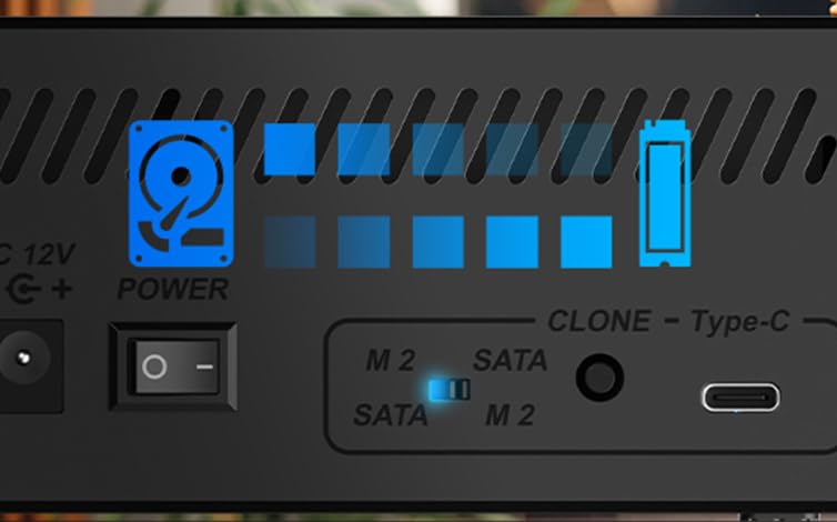 Icy Box HDD/M.2 NVMe SSD Docking Station USBen 2 (10 Gbit/s) – Bild 2