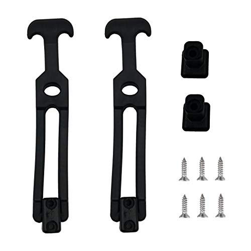 Creatyi 8 PCS Latest Model 8'' Rubber Flexible T-Handle Draw Latches,for Tool Box,Cooler, Golf Cart, Engineering Machine Hood or Farm Machinery (8 PCS 8'') by Creatyi - Used condition - Image 2