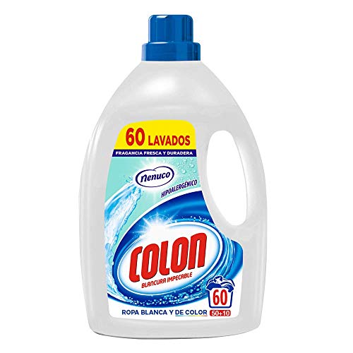 Colon Detergente Líquido para Ropa Fragancia Nenuco - 60 Lavados