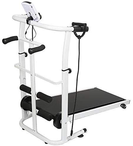 Image of Treadmill Electric Treadmills for Home with LCD Motorized Mini Running Walking Jogging Exercise Fitness Machine Trainer Equipment for Home Gym Office