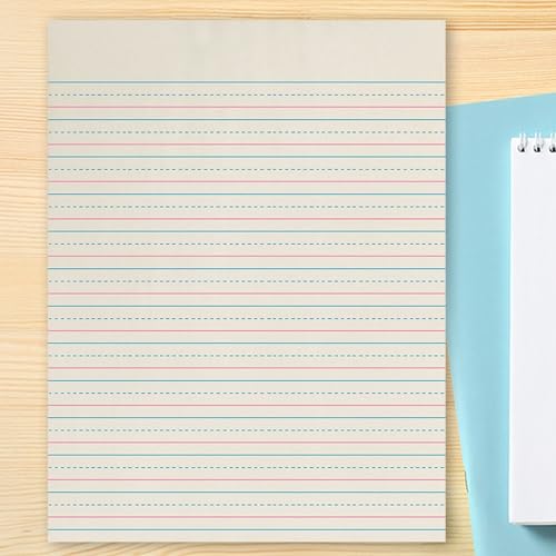 School Smart Zaner-Bloser Papier, 1/2 Zoll liniert, 8 x 10-1/2 Zoll, 500 Blatt